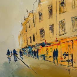 Pintura liberté por Raffin Christian | Pintura Figurative Acrylic, Oil Life style