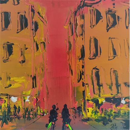 Painting passion by Raffin Christian | Painting Figurative Acrylic, Oil Life style