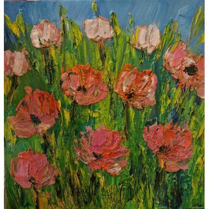 Peinture Harmonie par Shahine | Tableau Figuratif Huile Paysages