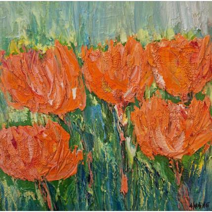 Peinture Protuberance par Shahine | Tableau Figuratif Huile Paysages