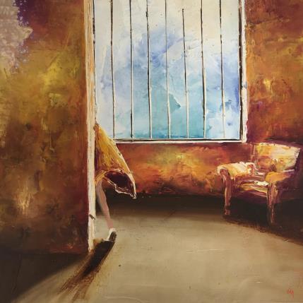 Gemälde Dans le rythme von Vinnie | Gemälde Figurativ Öl Alltagsszenen