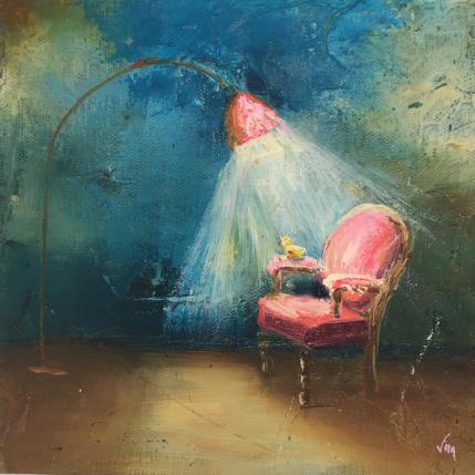 Gemälde Sunlight von Vinnie | Gemälde Figurativ Öl Alltagsszenen