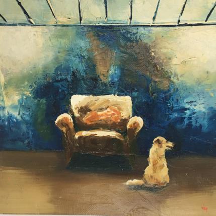 Peinture Ça y est par Vinnie | Tableau Figuratif Huile Scènes de vie