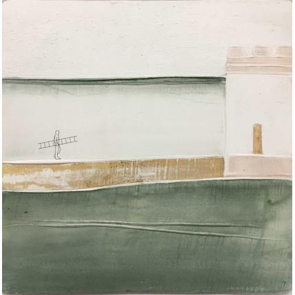 Painting God save the Queen by Roma Gaia | Painting Abstract Minimalist