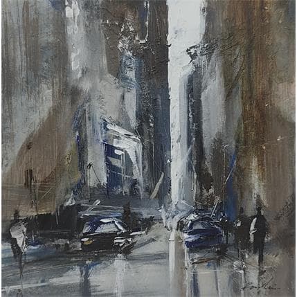 Painting Libération by Poumelin Richard | Painting Figurative Oil Urban