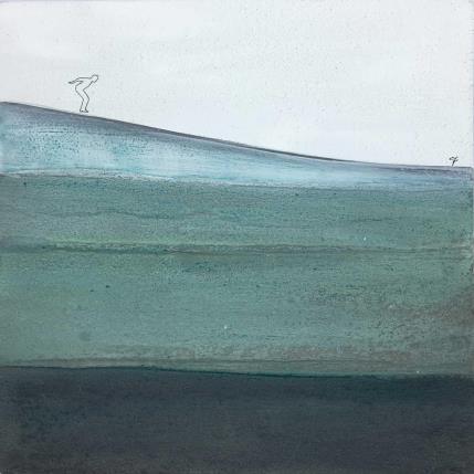 Pintura Running on empty por Roma Gaia | Pintura Abstract Minimalist