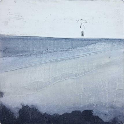 Pintura Dancing in the puddle por Roma Gaia | Pintura Abstract Minimalist