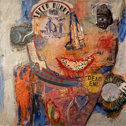 Peinture Super Bonus par De Sousa Miguel | Tableau Art Singulier Scènes de vie