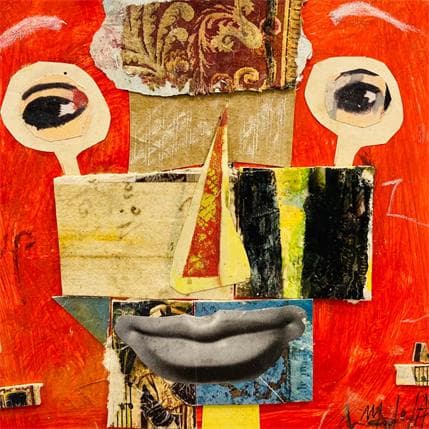 Peinture Vision pointu par De Sousa Miguel | Tableau Art Singulier Scènes de vie