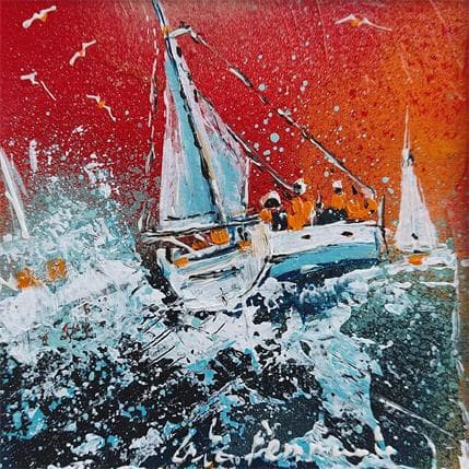 Peinture Fine équipe par Ortis-Bommarito Nicole | Tableau Figuratif Acrylique Marine