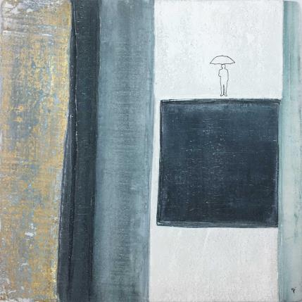 Painting Piovono Sogni by Roma Gaia | Painting Abstract Minimalist