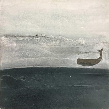 Peinture Quarter past midnight par Roma Gaia | Tableau Abstrait Minimaliste