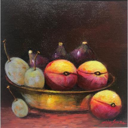 Peinture Estaticas par Chico Souza | Tableau Figuratif Huile Natures mortes