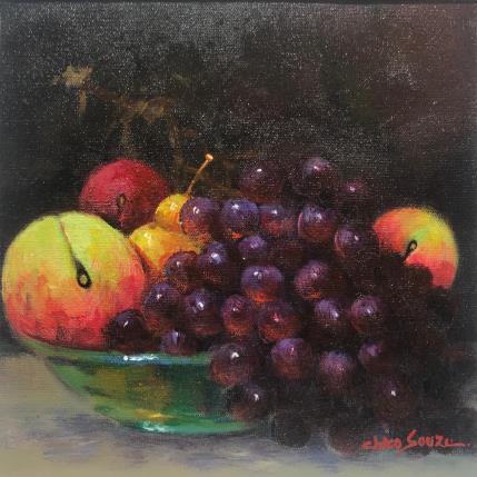 Peinture Prato de rei par Chico Souza | Tableau Figuratif Huile Natures mortes