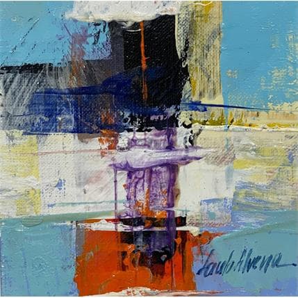 Painting 29- Pensamento Efronteira by Silveira Saulo | Painting Abstract Acrylic Minimalist