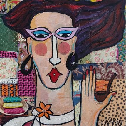 Peinture Somos Asi par Garcia Gallardo Mercedes | Tableau Art Singulier Huile scènes de vie