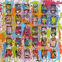 Peinture Spring is coming par Costa Sophie | Tableau Pop-art Acrylique Icones Pop