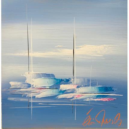 Peinture L'instant  épuré - The clean moment par Munsch Eric | Tableau Figuratif Huile Marine