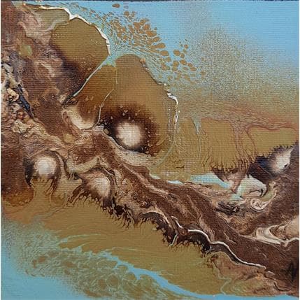 Peinture C736 par Naen | Tableau Abstrait Acrylique minimaliste