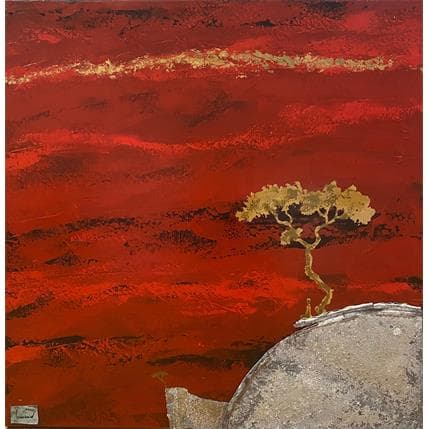 Peinture 1481 Soltice par Lemonnier  | Tableau Figuratif Paysages