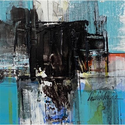 Peinture Densidade par Silveira Saulo | Tableau Abstrait Acrylique Minimaliste