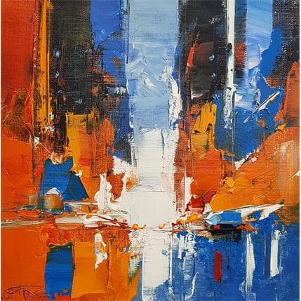 Painting No Title by Castan Daniel | Painting Figurative Oil Urban