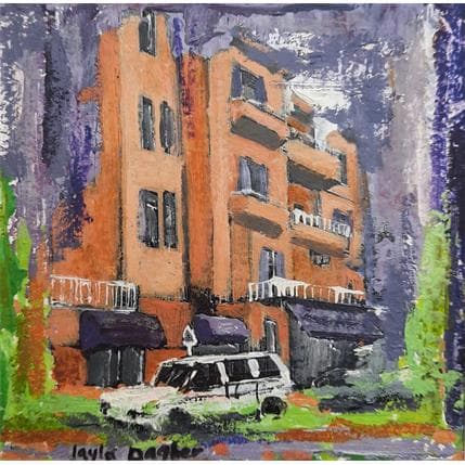 Painting Monot II by Dagher Leyla | Painting Figurative Urban