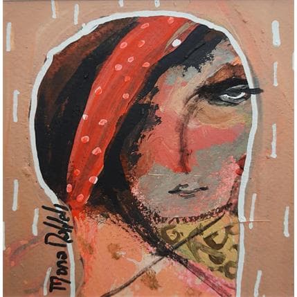 Painting No Title 11 by Nahleh Mona | Painting Figurative Acrylic Portrait