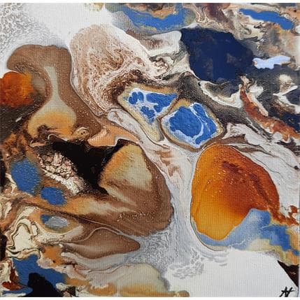 Peinture C734 par Naen | Tableau Abstrait Acrylique minimaliste