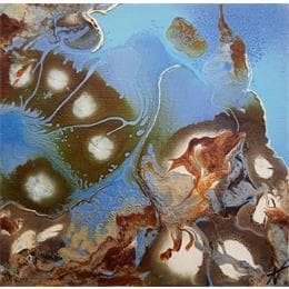 Painting C705 by Naen | Painting Abstract Acrylic Minimalist