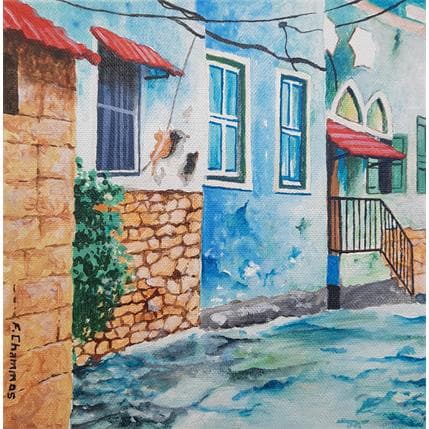 Peinture Sour par Chammas Fady | Tableau Figuratif Aquarelle Urbain