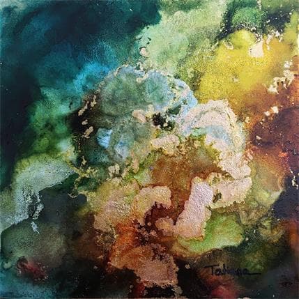 Peinture La main de la vie par Stephan Tatiana | Tableau Figuratif minimaliste