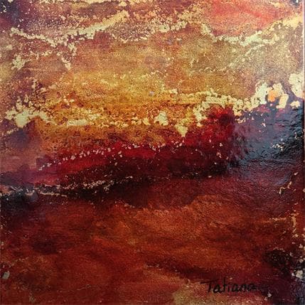 Peinture La mémoire silencieuse par Stephan Tatiana | Tableau Figuratif minimaliste