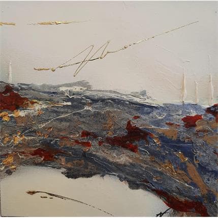 Peinture C426 par Naen | Tableau Abstrait Acrylique minimaliste