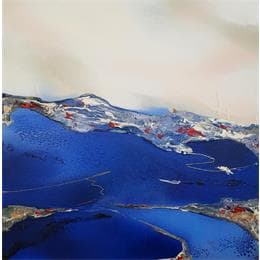 Painting C551 by Naen | Painting Abstract Acrylic Minimalist