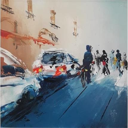 Peinture Passage Partagé par Raffin Christian | Tableau Figuratif Acrylique, Huile scènes de vie