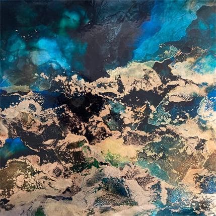 Peinture Les profondeurs de vos espoirs par Stephan Tatiana | Tableau Figuratif minimaliste