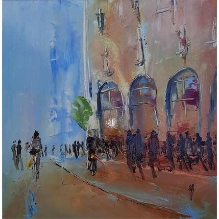 Peinture Kfé par Raffin Christian | Tableau Figuratif Acrylique, Huile scènes de vie