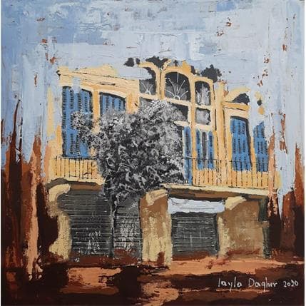 Painting Mar Mikhael by Dagher Leyla | Painting Figurative Urban
