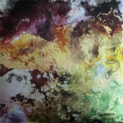 Peinture Le voyage du vent par Stephan Tatiana | Tableau Figuratif minimaliste