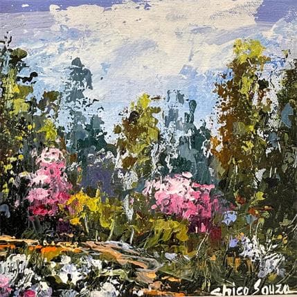 Peinture meu tempo de criança par Chico Souza | Tableau Figuratif Huile Natures mortes