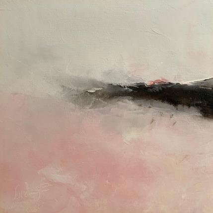 Painting chaleur de l'instant by Dumontier Nathalie | Painting Abstract Oil Minimalist