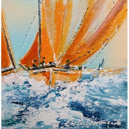 Peinture Jeux d'enfants par Ortis-Bommarito Nicole | Tableau Figuratif Acrylique Marine
