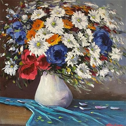 Peinture festival par Chico Souza | Tableau Figuratif Huile Natures mortes