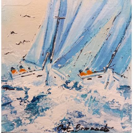 Painting Les smalls by Ortis-Bommarito Nicole | Painting Figurative Acrylic Marine