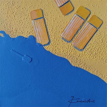 Peinture LIEN SPOKOJYN par Gozdz Joanna | Tableau Abstrait Acrylique minimaliste