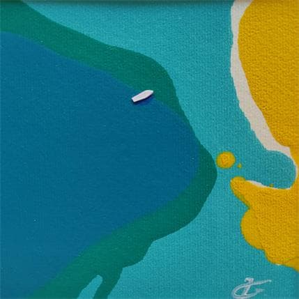 Peinture A LOVELY CRUISE 2 par Gozdz Joanna | Tableau Abstrait Acrylique minimaliste