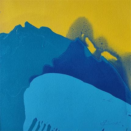 Peinture PRYPTYN SURGE par Gozdz Joanna | Tableau Abstrait Acrylique minimaliste