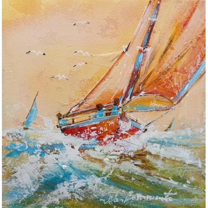 Gemälde For children von Ortis-Bommarito Nicole | Gemälde Figurativ Acryl Marine