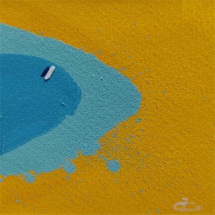 Painting LONELY CRUISE by Gozdz Joanna | Painting Abstract Acrylic Minimalist